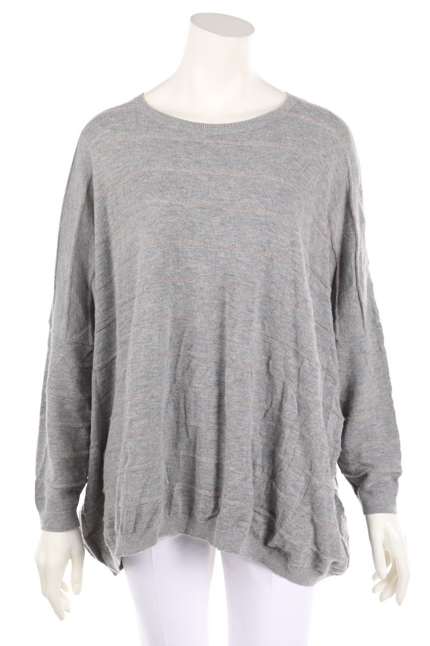 BOSS HUGO BOSS - Strick-Pullover mit Alpaka - L