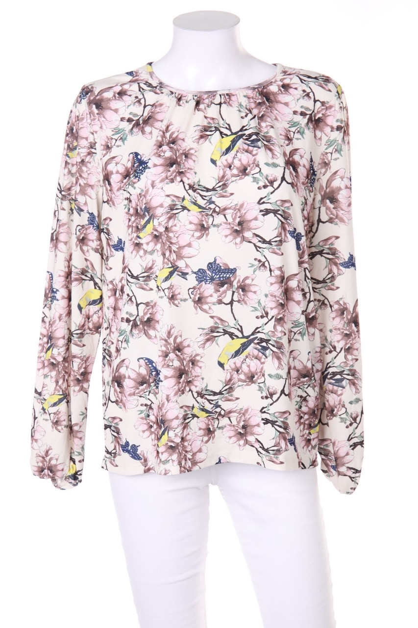 H&M - Bluse mit floralem Muster - S