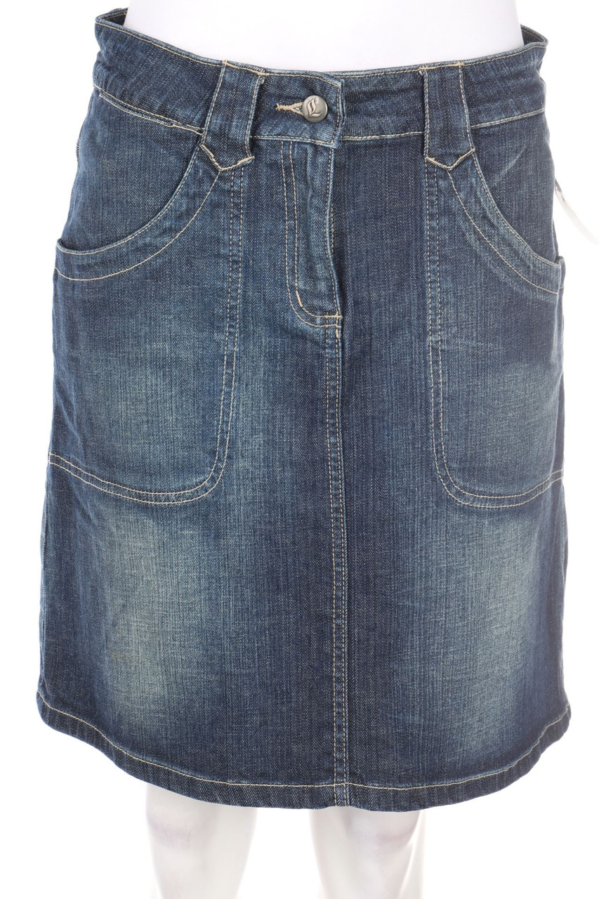 H&M LOGG - Used Look-Mini-Jeansrock - D 38