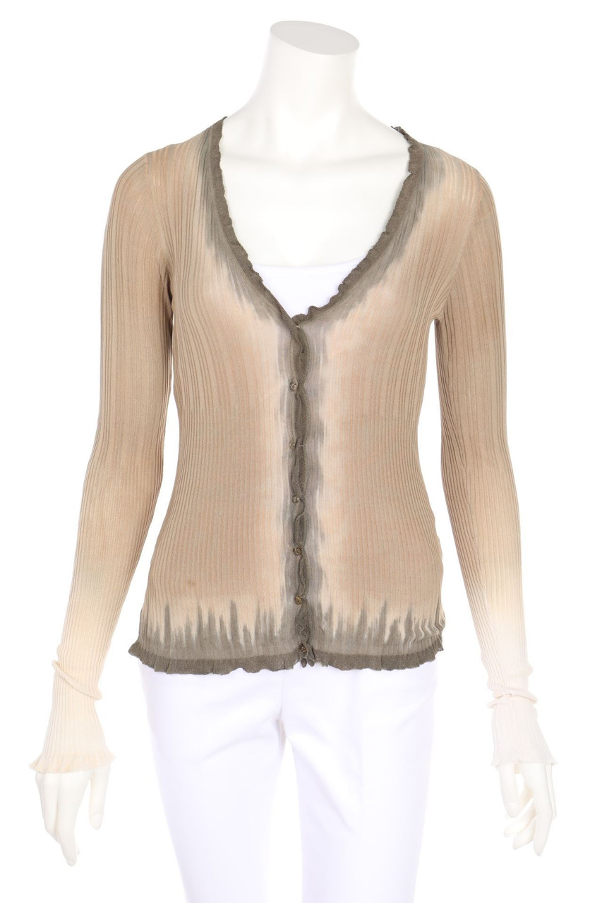 LUISA CERANO - Cardigan mit Dip Dye-Effekt - S