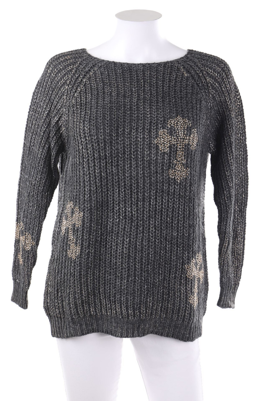 KEY LARGO - Strick-Pullover mit Metallic-Effekt - M