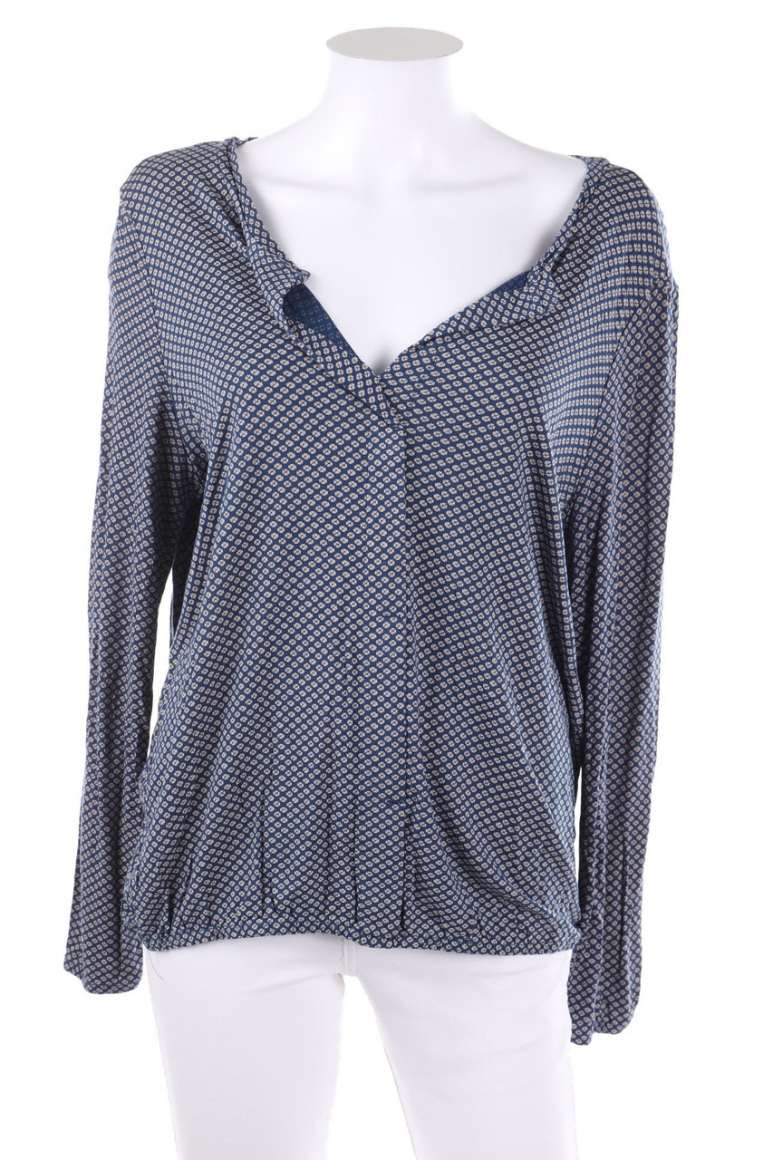 ESPRIT - Jersey-Bluse mit Print - M