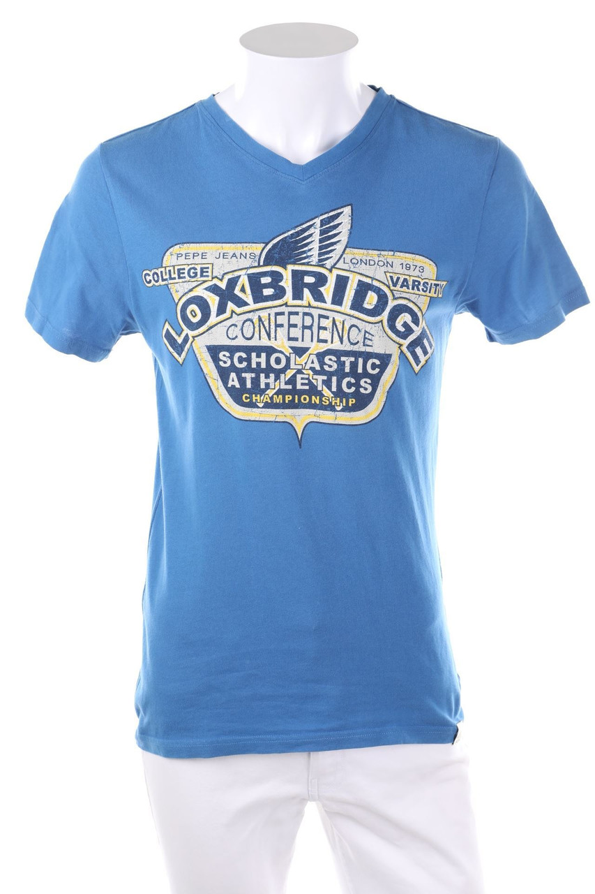 Pepe Jeans - T-Shirt mit Statement-Print - S