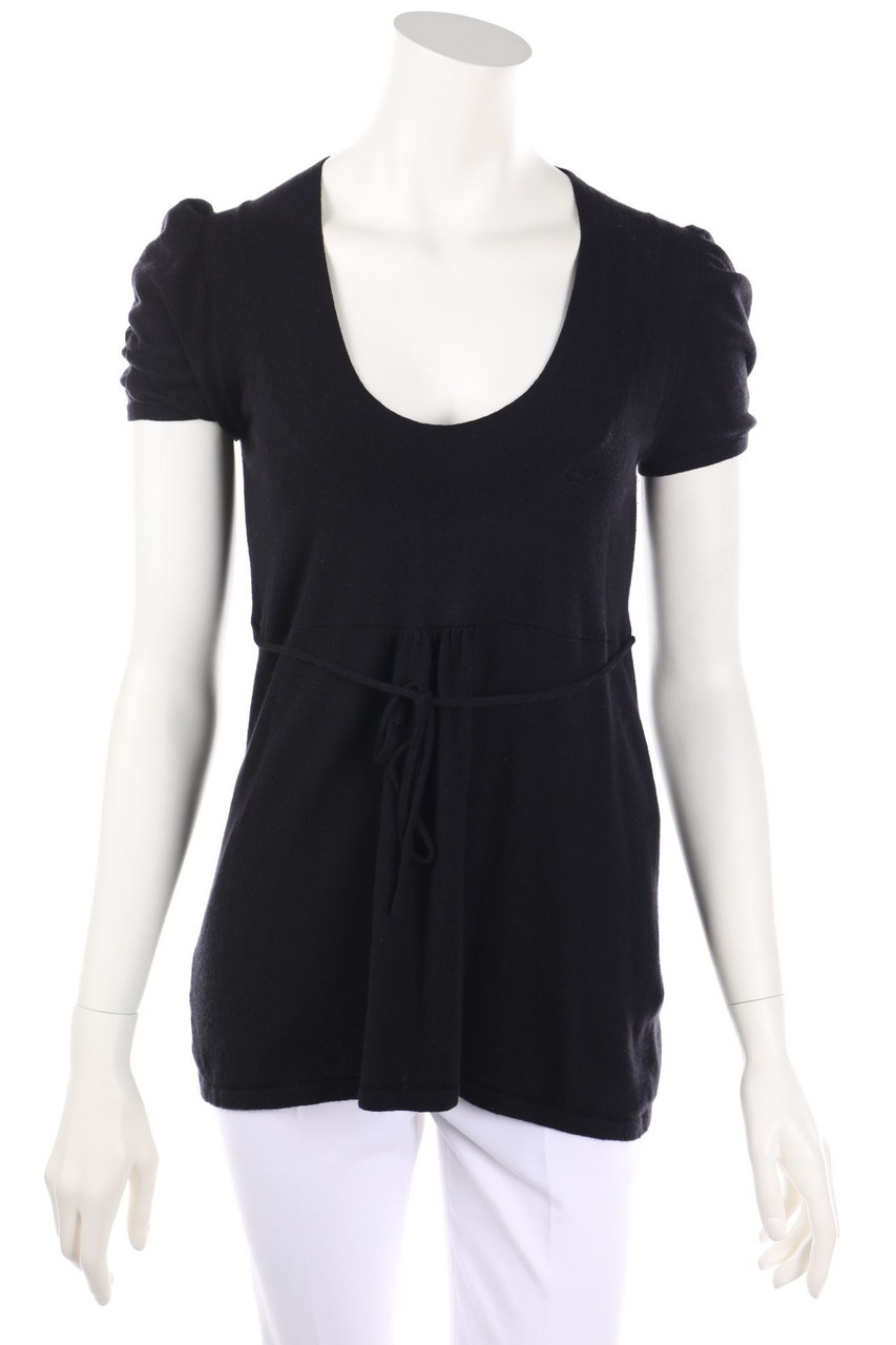 MARC CAIN - Strick-Pullover aus Woll-Mix mit Kaschmir - D 36