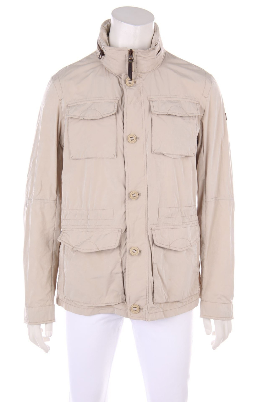 AJ ARMANI JEANS - Jacke mit Logo-Patch - 52