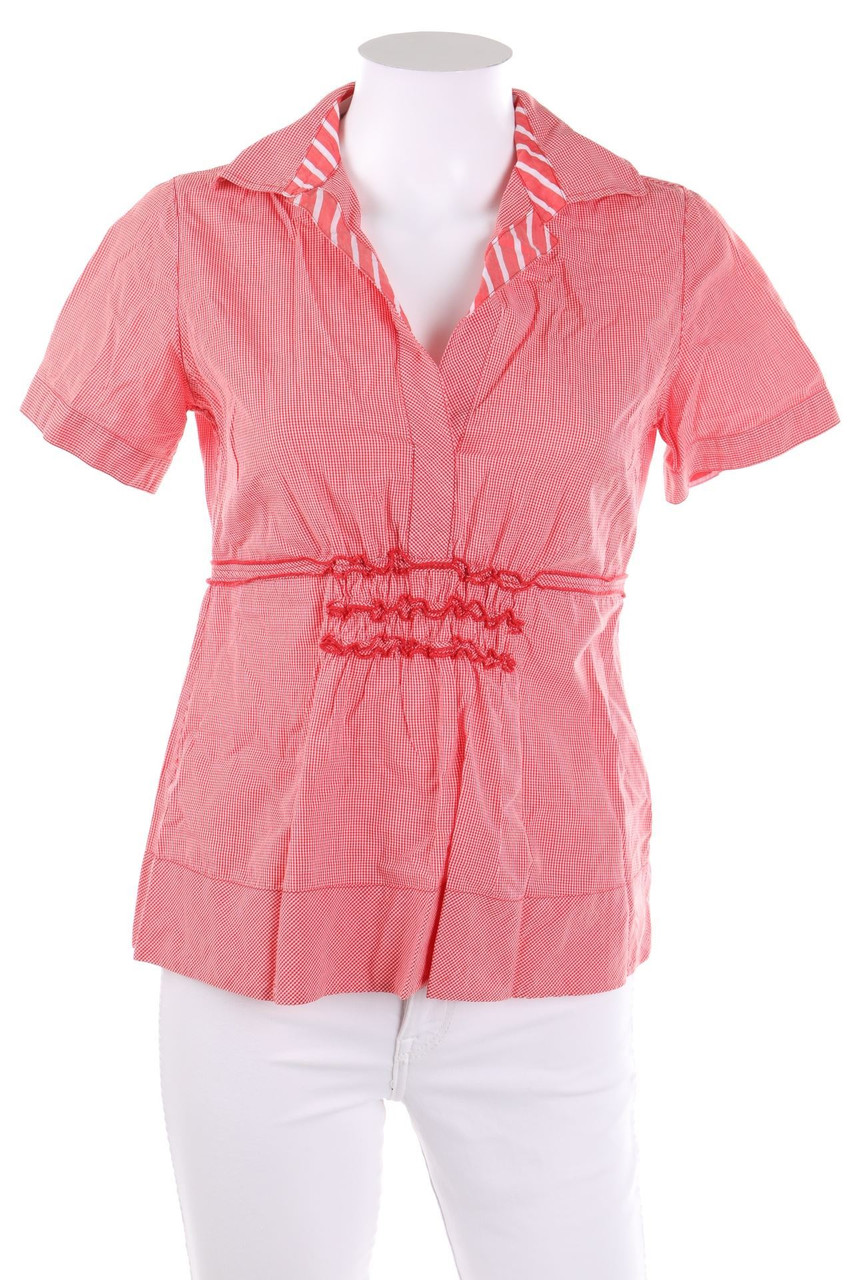 GANT - Kurzarm-Bluse aus Baumwolle - D 36