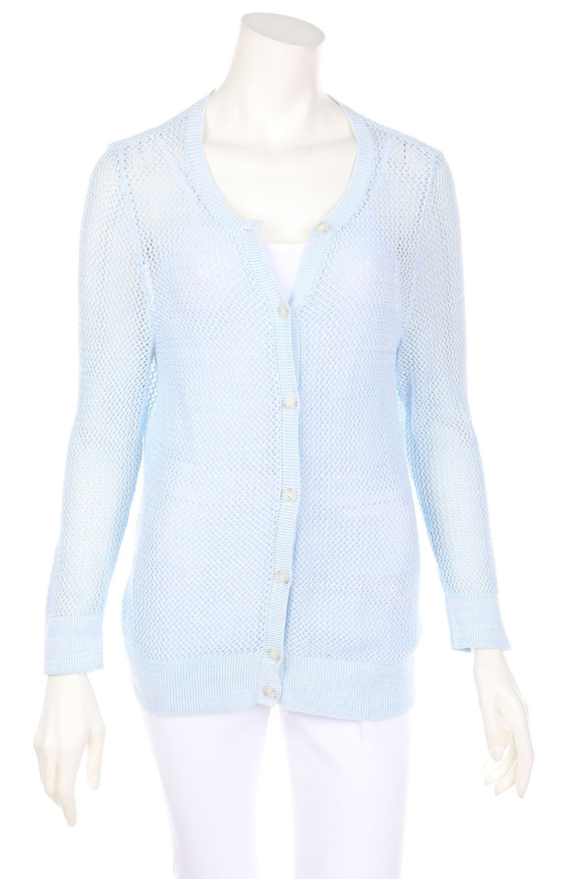 ANN TAYLOR - Grobstrick-Cardigan aus Baumwolle - M