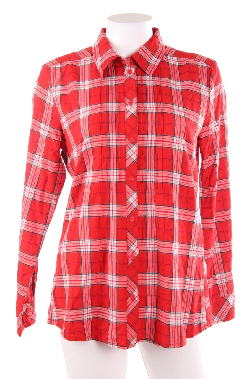 s.Oliver - Karo-Hemd-Bluse - D 38