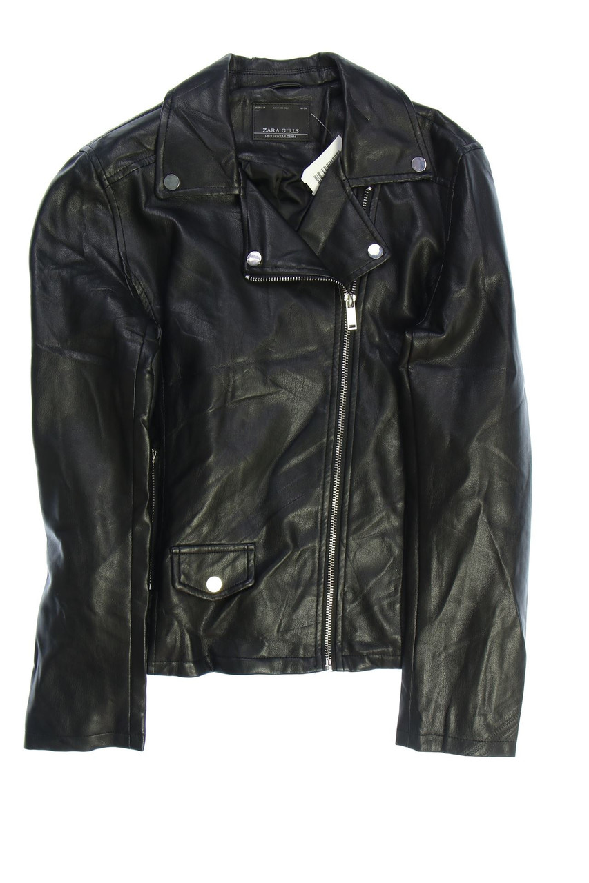 Zara Girls - Faux Leather-Jacke - 164
