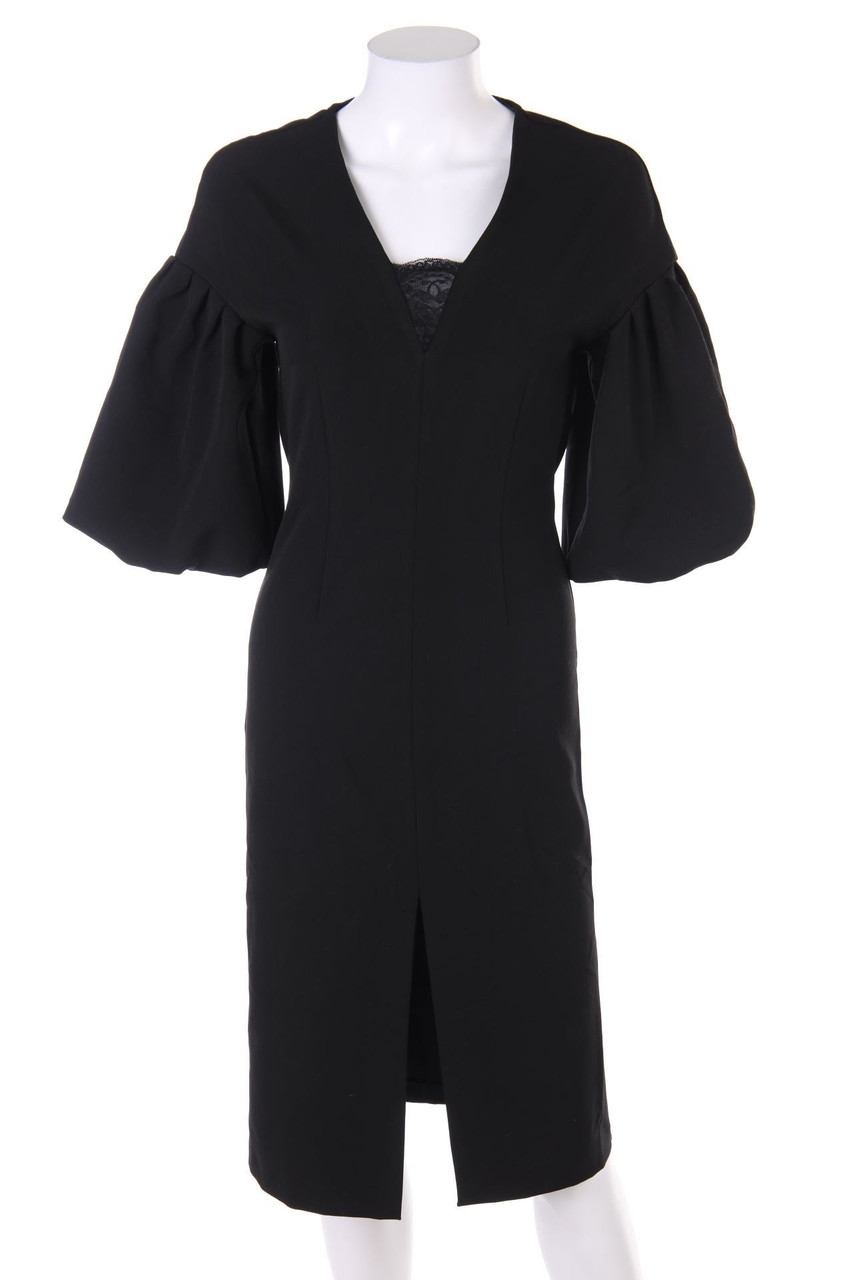 ZARA WOMAN - Abendkleid mit Puffärmeln - XS