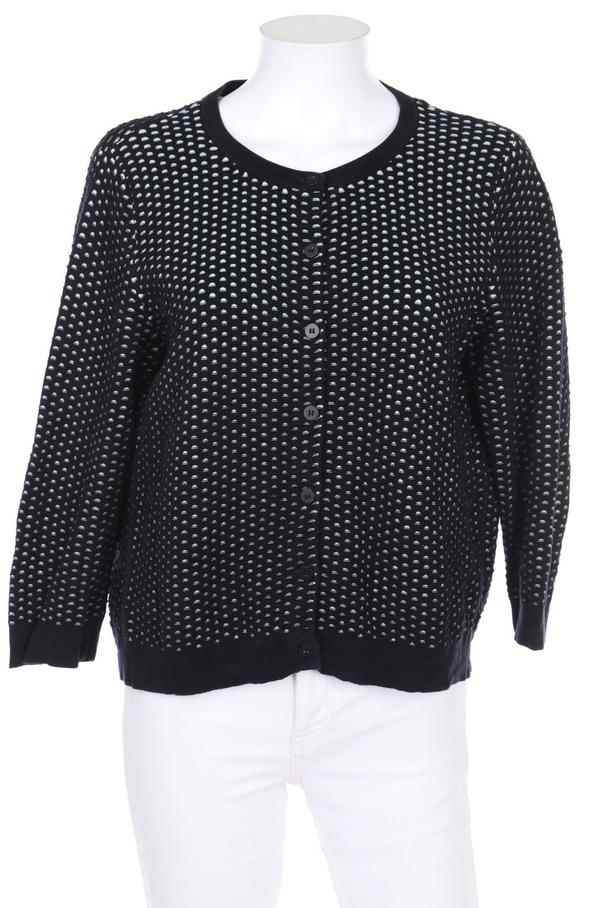 COS - Muster-Cardigan mit 7/8-Ärmel - M