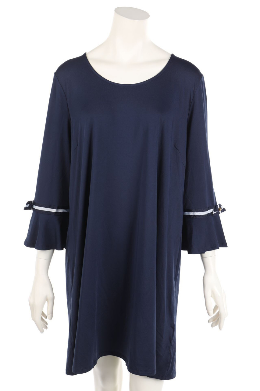 CHIARA FORTHI MILANO - Kleid mit Applikationen - XL