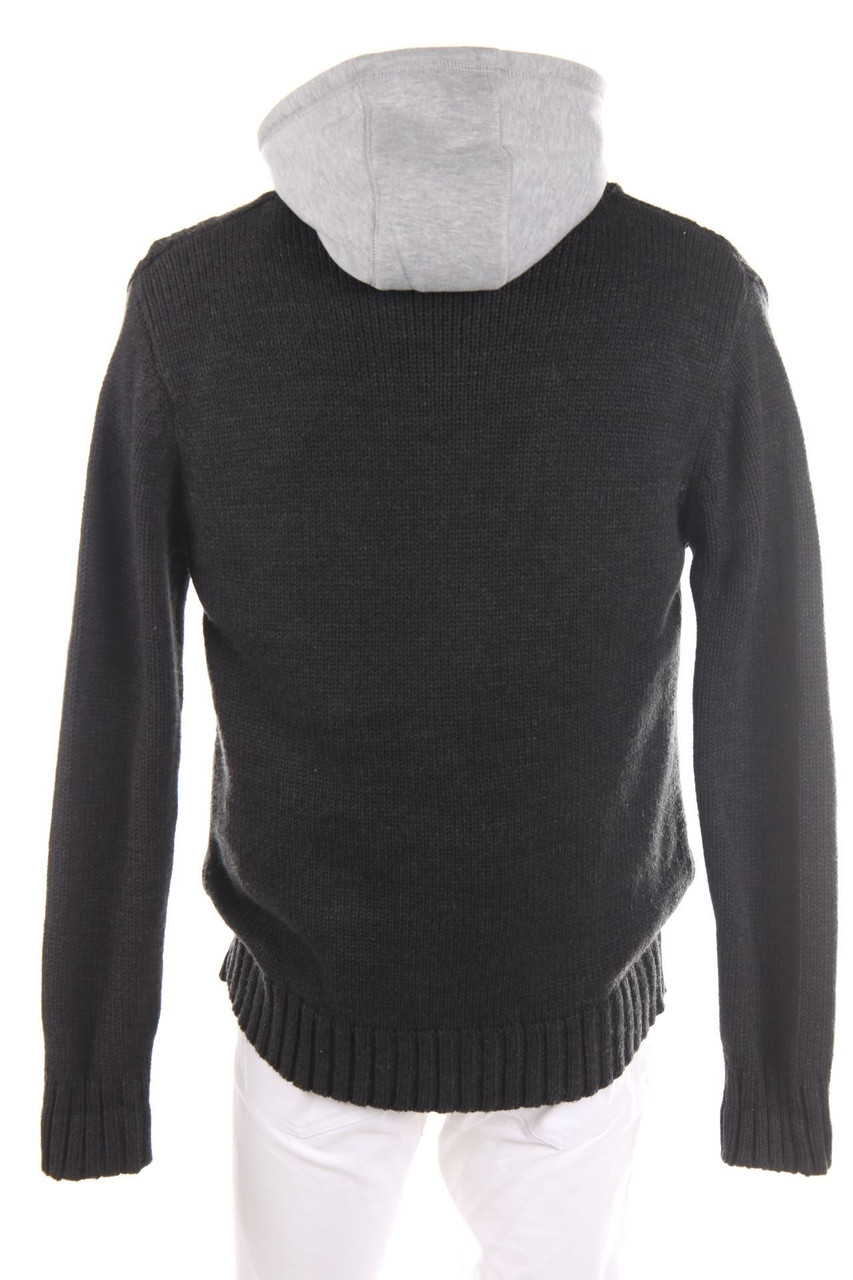 Angelo Litrico C&A Zipper-Cardigan im Layer Look mit Kapuze M seco