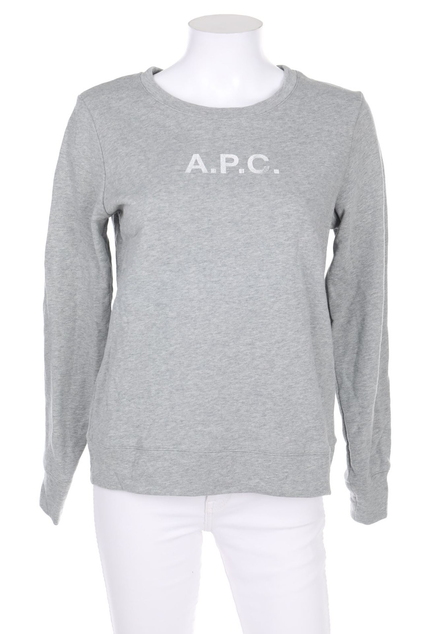 A.P.C. - Sweatshirt mit Logo-Print - S
