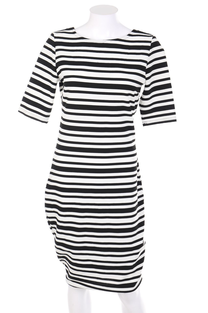 AMISU - Kleid mit Streifen - D 38