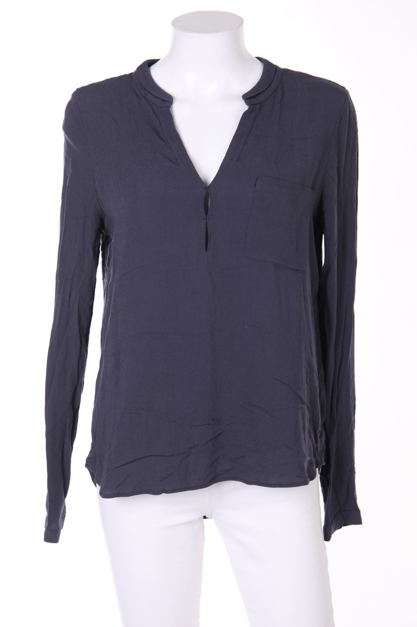 KappAhl - Bluse mit Keyhole - D 36