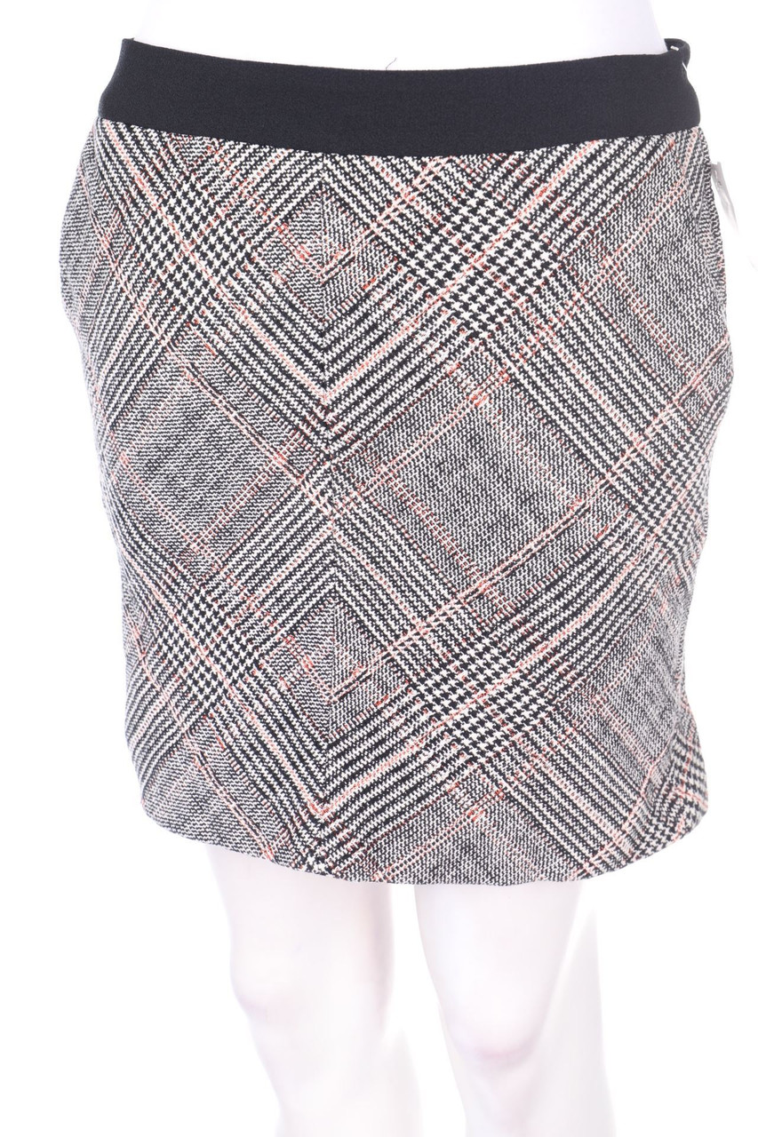 ESPRIT - Minirock mit Karo-Muster - D 36