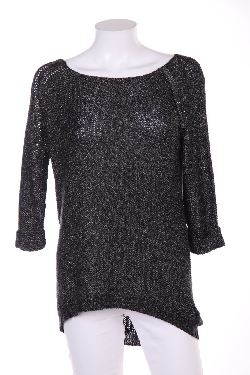 TALLY WEiJL - Strick-Pullover mit Nieten - XXS