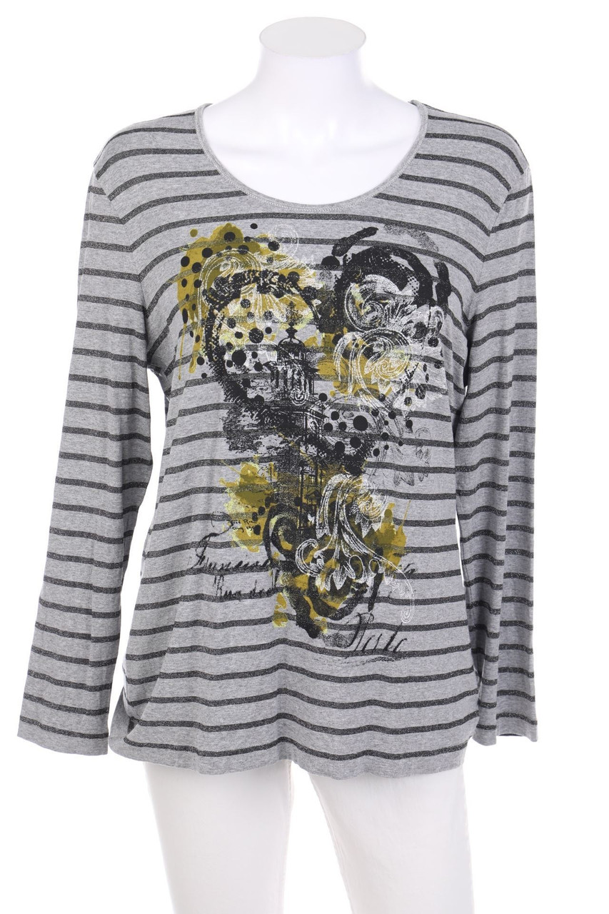 GERRY WEBER - Longsleeve-Shirt mit Print - D 42