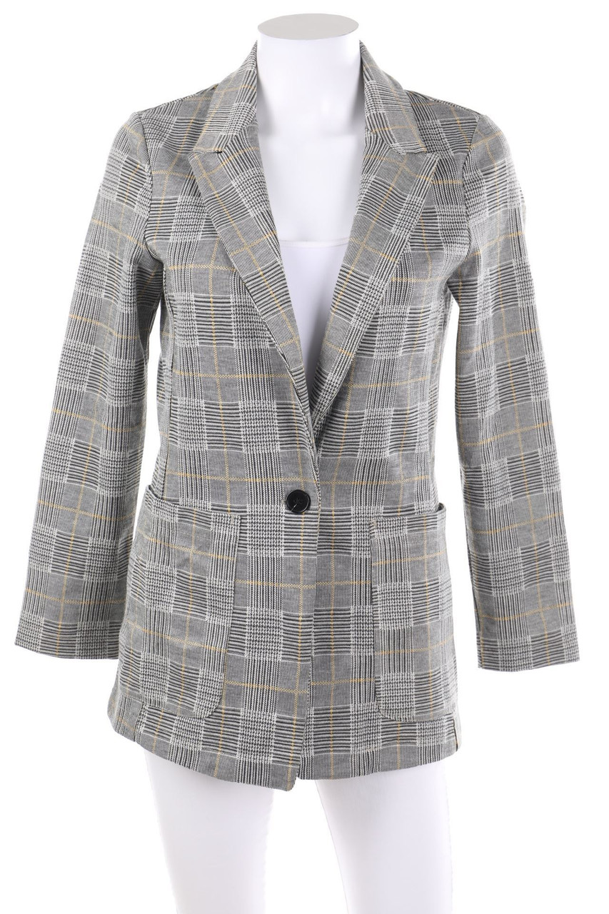 H&M - Blazer mit Karo-Muster - D 36