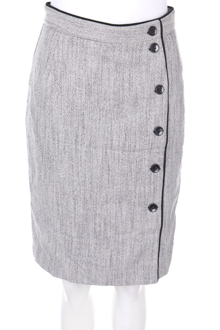 H&M - Bleistift-Rock mit Knöpfen - D 38