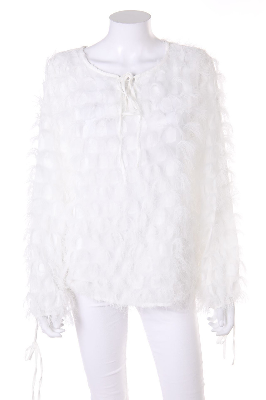 SHEIN - Bluse mit Fransen - M