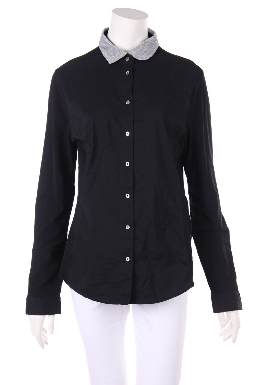 max volmáry - Bluse mit Metallic-Effekt - D 44