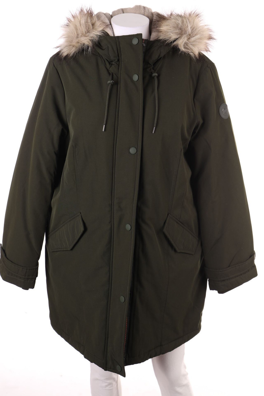 s.Oliver - Parka mit Fake Fur-Besatz - D 44