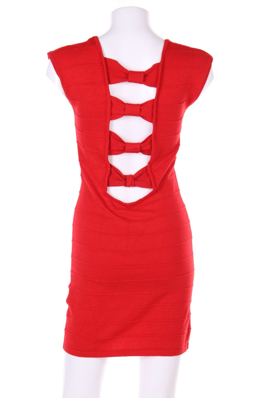 Ohne Label - Party-Kleid mit Rückenausschnitt - M