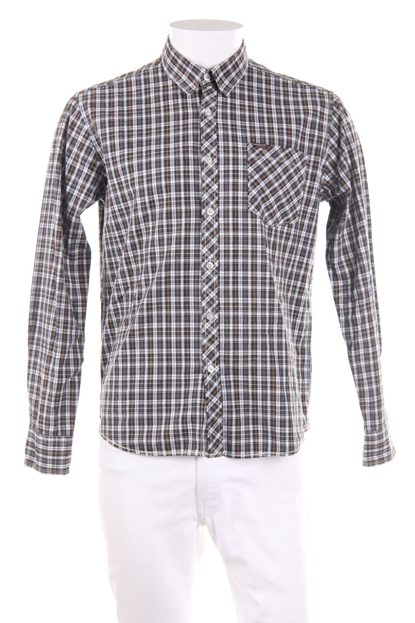 GIN TONIC - Hemd mit Karo-Muster - M