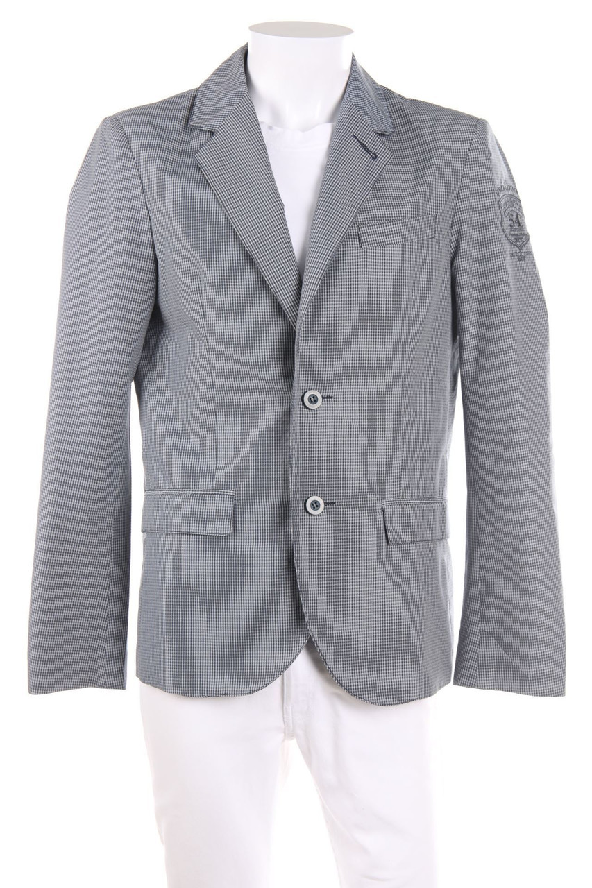 BROADWAY NYC FASHION - Sakko aus Baumwoll-Mix mit Karo-Muster - M