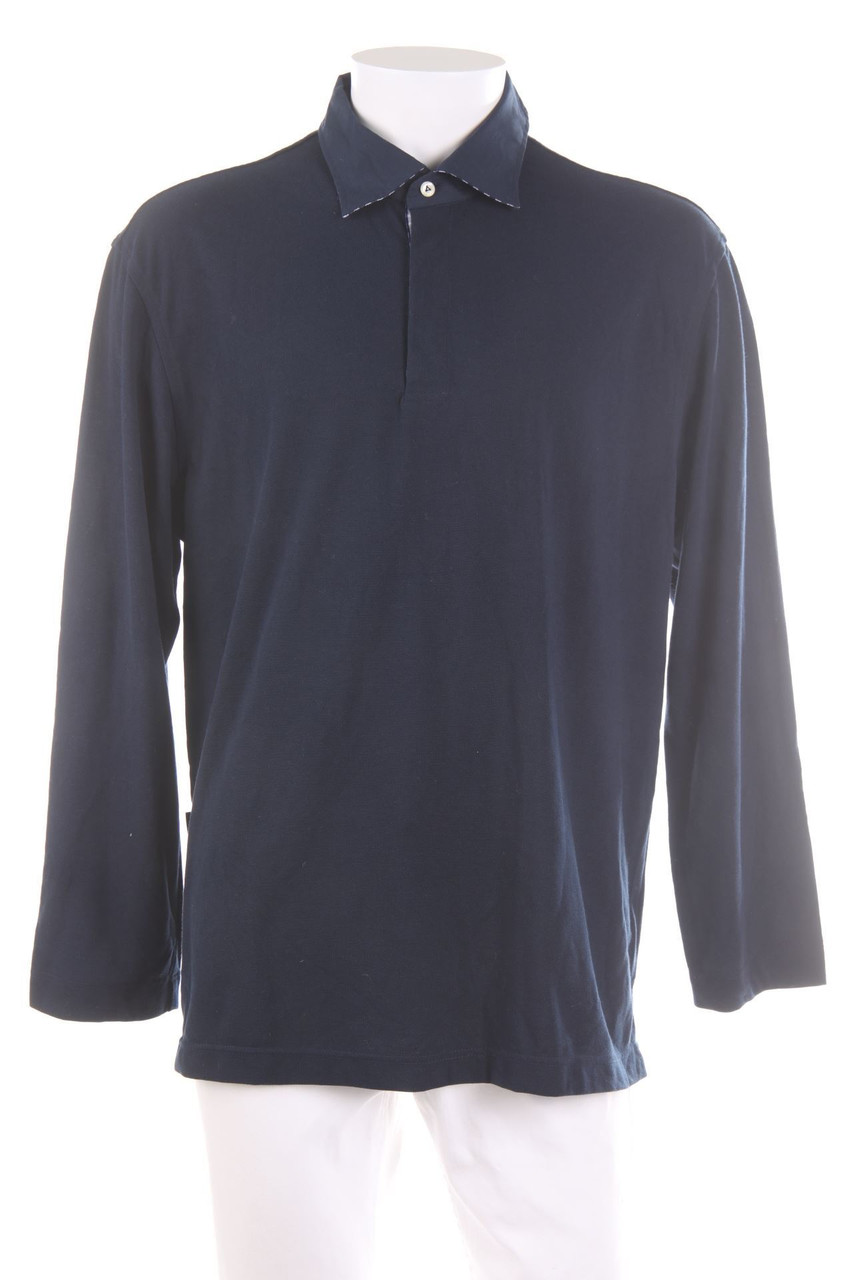 van Laack - Longsleeve-Poloshirt - L
