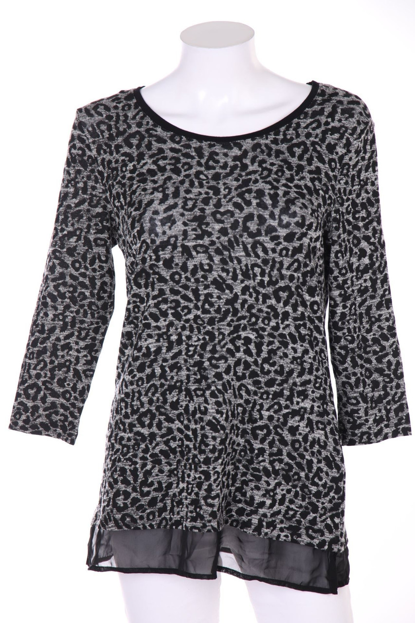 CANDA by C&A - 3/4-Arm-Shirt mit Leo-Print - S