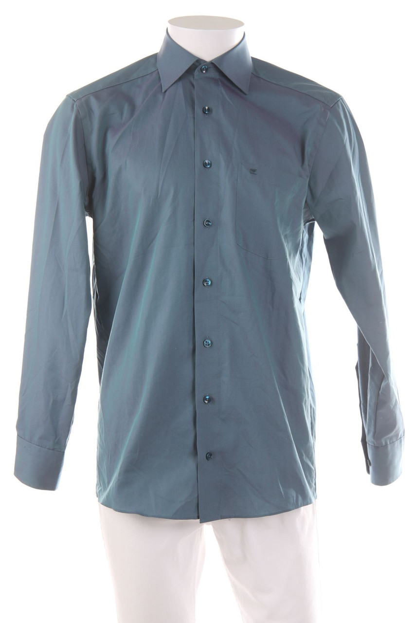 CASA MODA - Baumwoll-Hemd mit Logo-Stickerei - 37