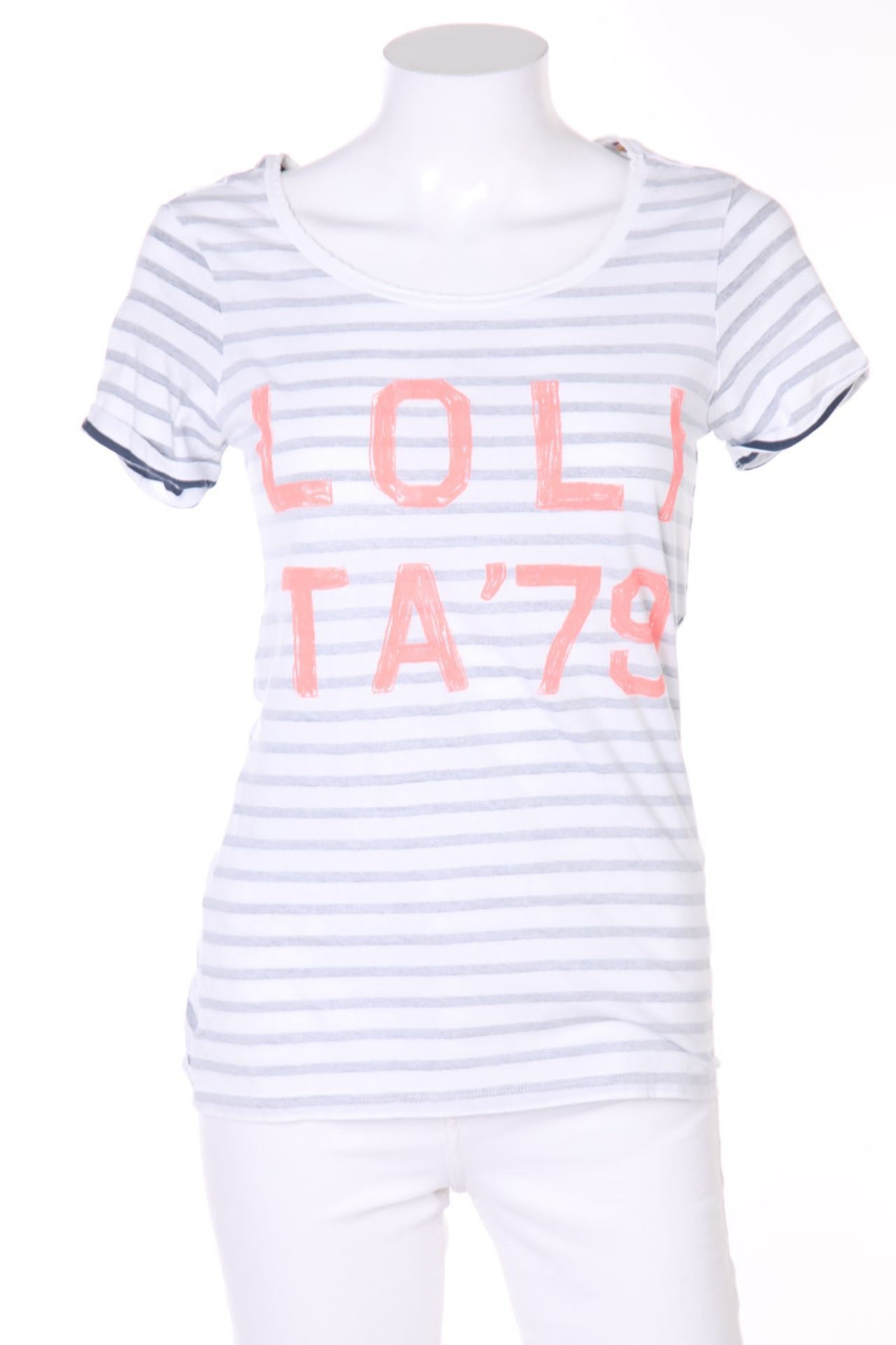 MAISON SCOTCH P´tite - Kurzarm-Shirt mit Streifen - D 34