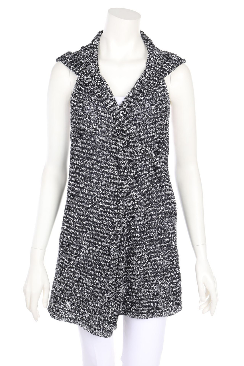 SARAH PACINI - Weste mit Kapuze - ONE SIZE