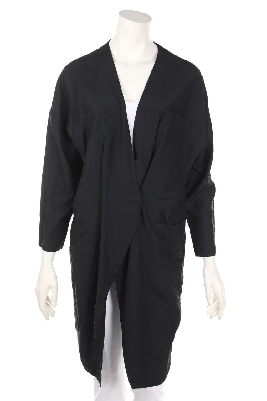 Roque - Mantel mit asymmetrischem Schnitt - D 36