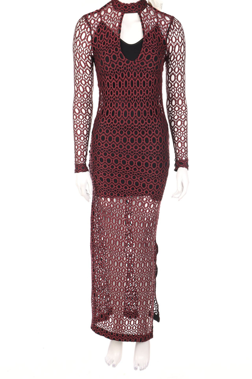 Miss Selfridge - Maxi-Abendkleid aus Lochspitze - D 32