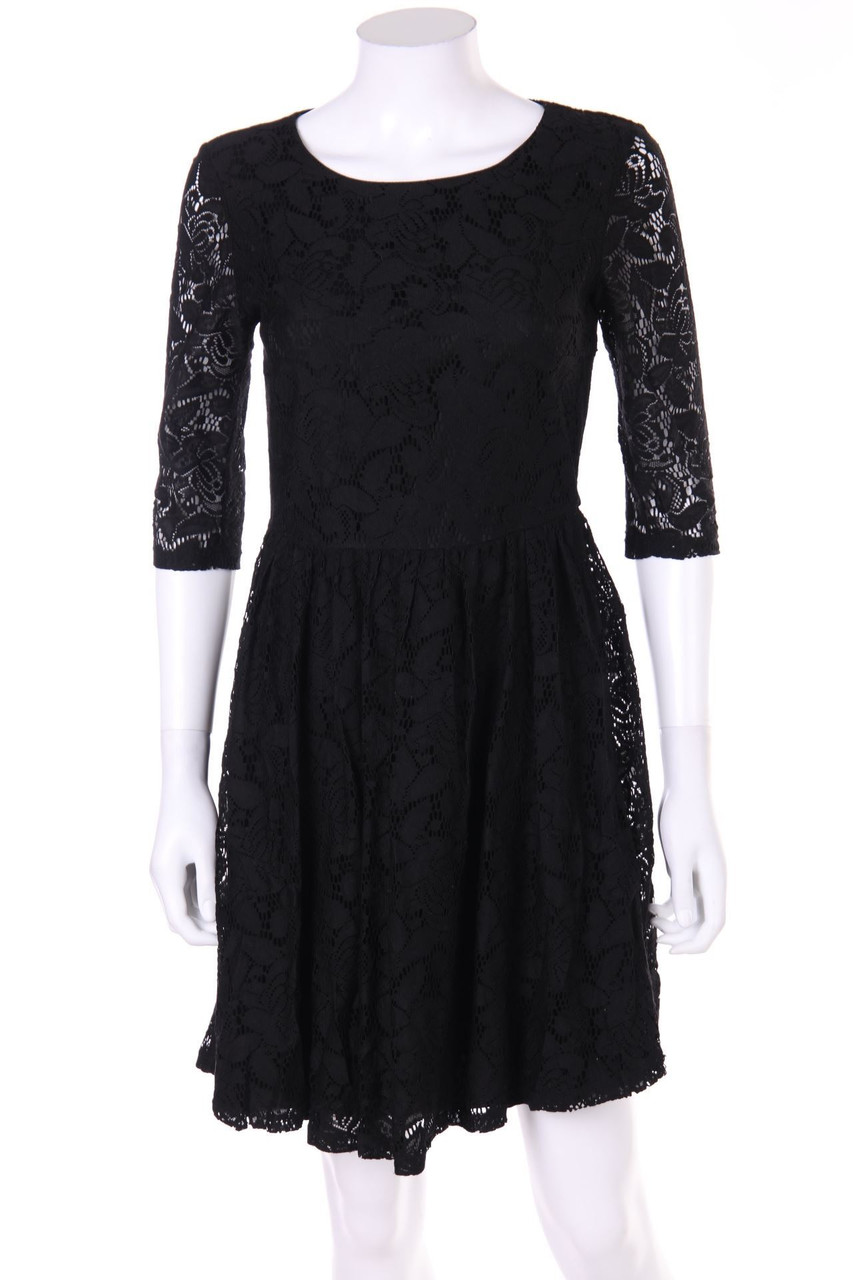 mint&berry - Kleid aus Spitze mit Falten - D 36