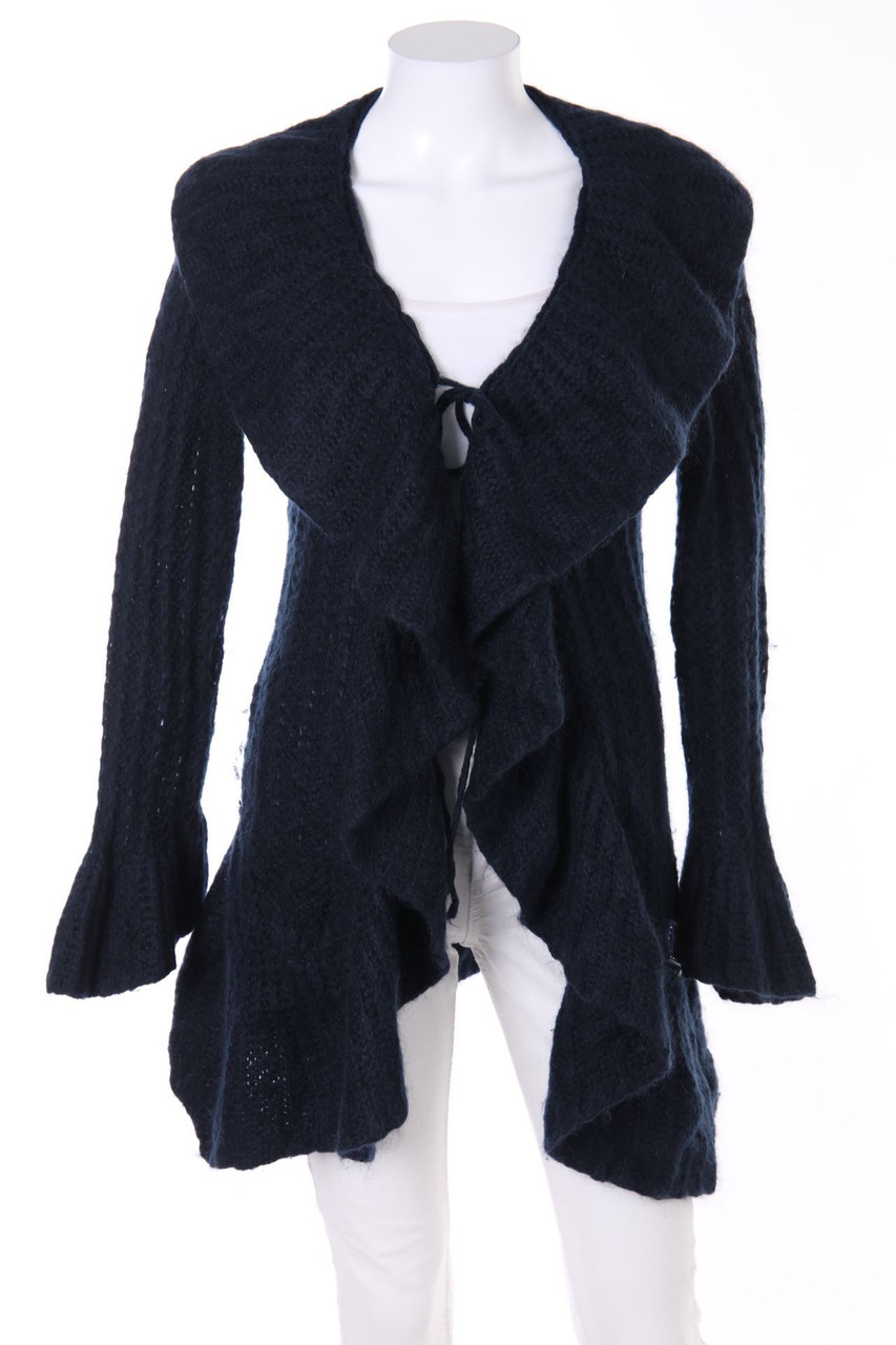 roccobarocco - Cardigan mit Logo-Plakette - D 38