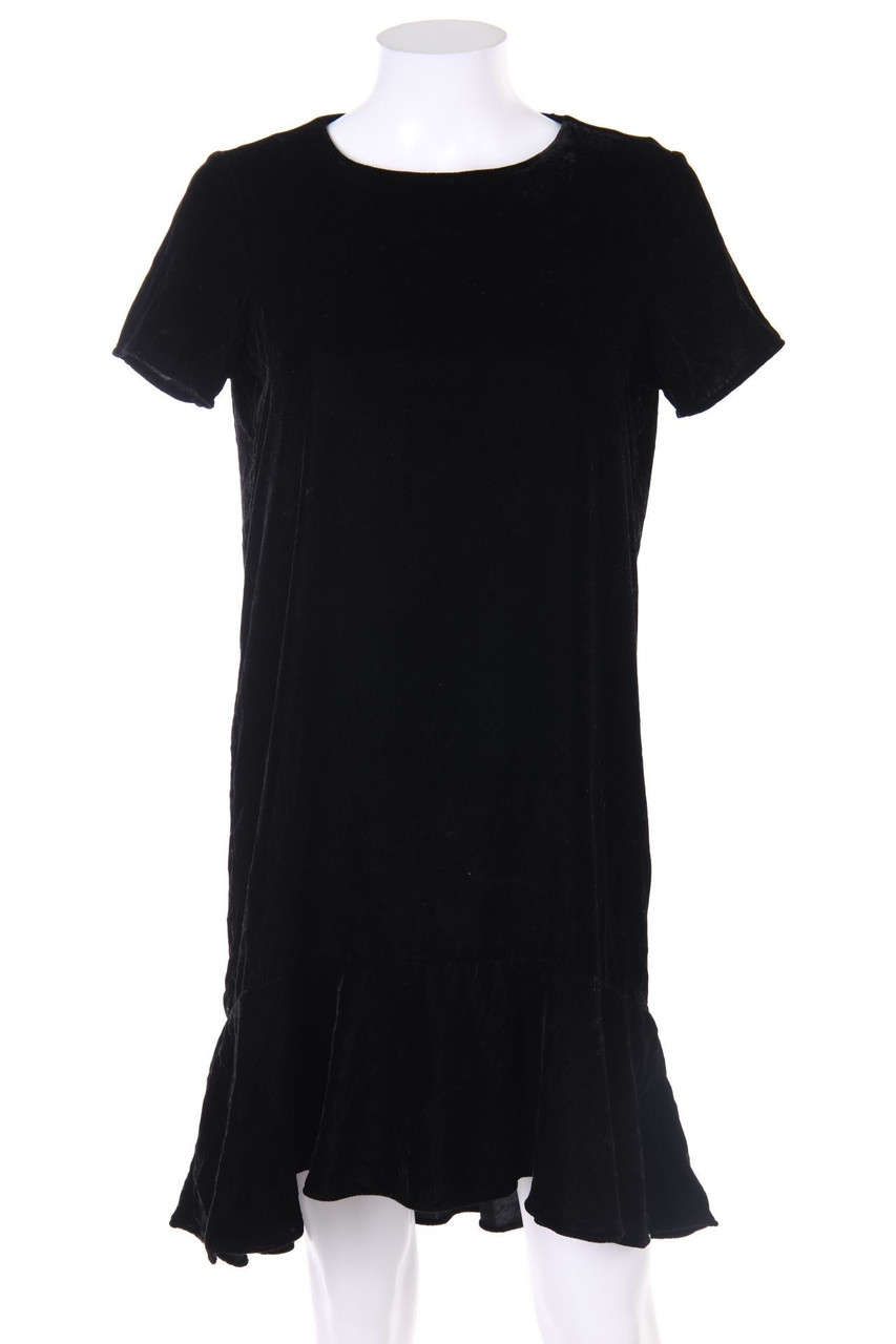 ZARA - Kleid aus Samt mit Volants - S