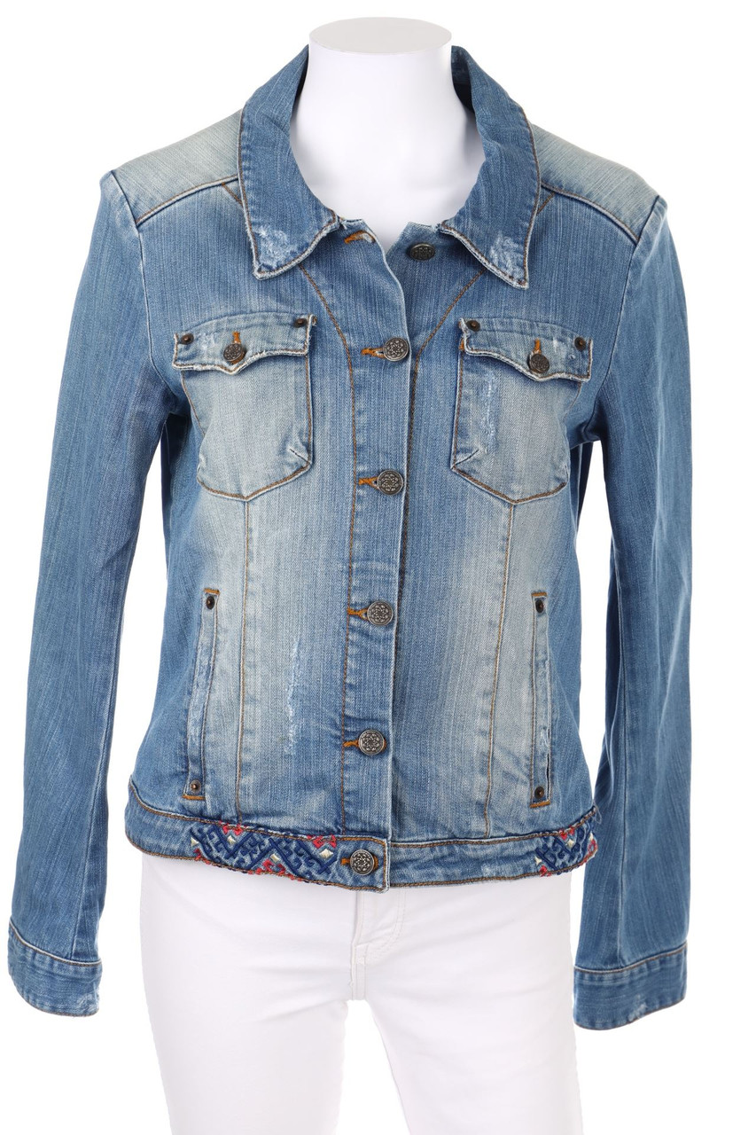 odd molly - Jeans-Jacke mit Print - M