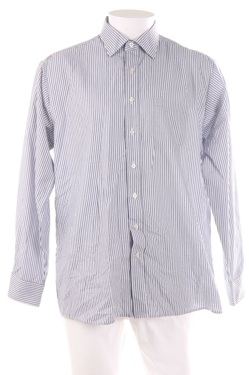 Dressmann - gestreiftes Hemd - L