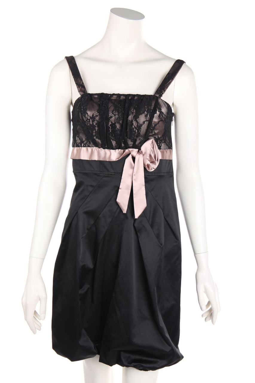 RINASCIMENTO - Party-Kleid mit Spitzen-Einsatz - S