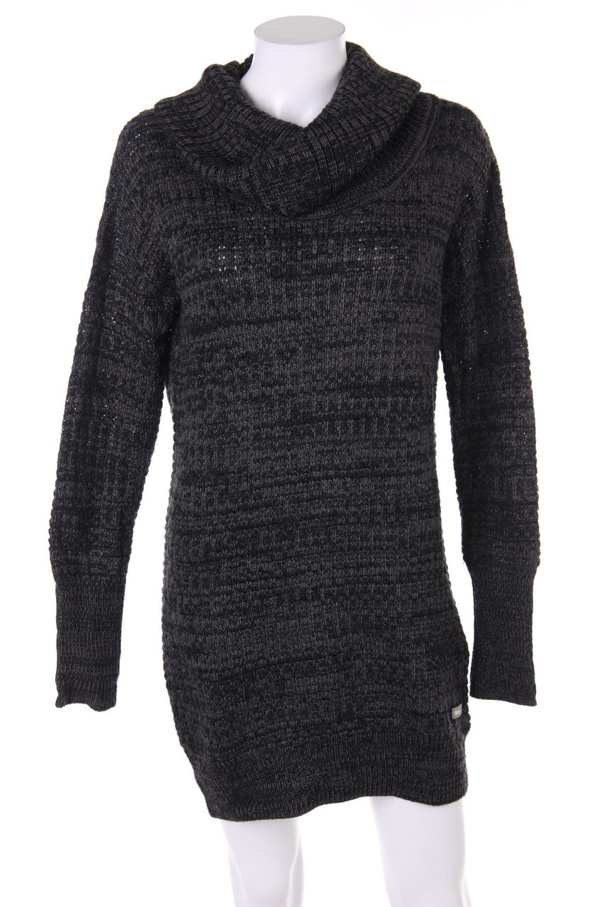 Bench. - Muster-Strickkleid mit Wolle - S