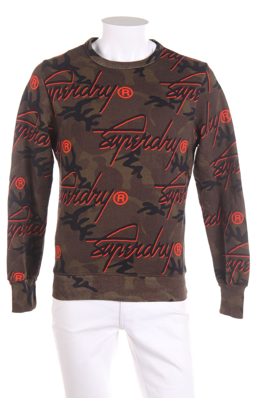 Superdry - Sweatshirt mit Camouflage-Print - S