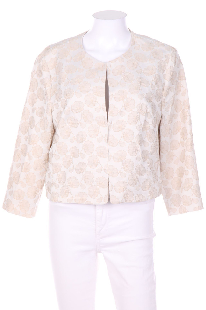 GERRY WEBER - Jacke mit floralem Muster - L