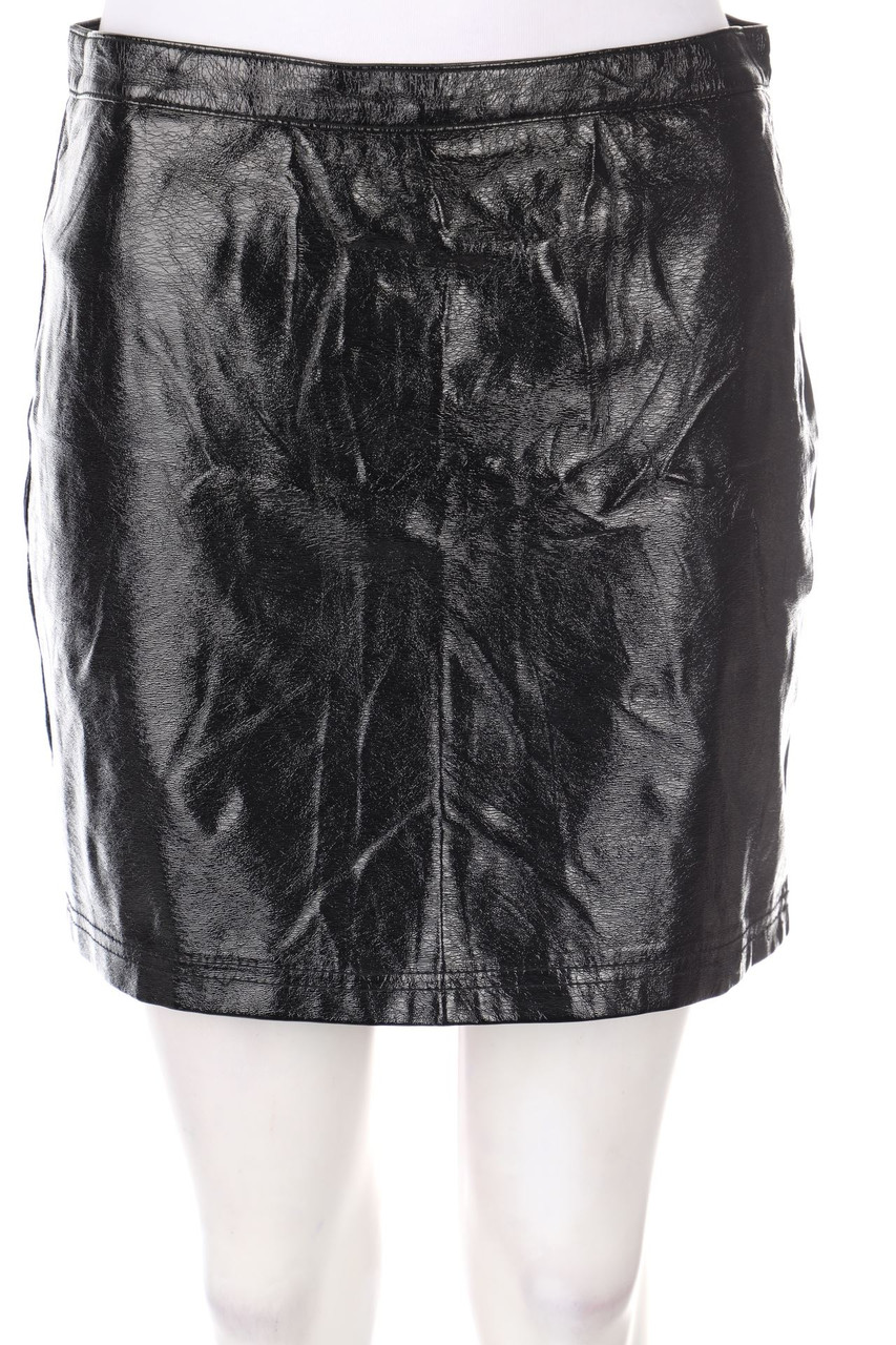 AMISU - Lack-Faux Leather-Mini-Rock - D 38