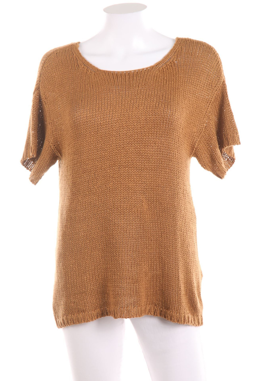 H&M - Kurzarm-Strick-Pullover - S