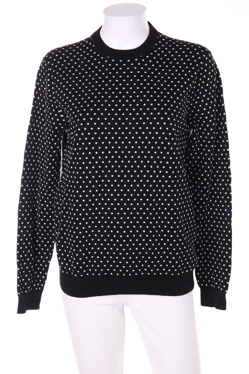 H&M - Strick-Pullover mit Punkten - XS